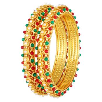 Gold bangles-and-bracelets
 1