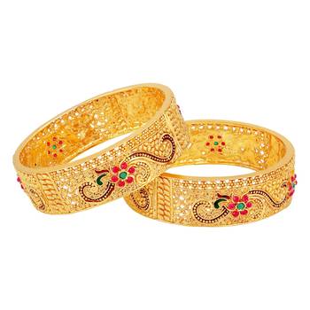 Gold bangles-and-bracelets 1