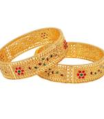 Gold bangles-and-bracelets