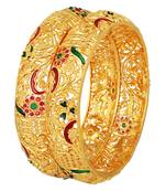Gold bangles-and-bracelets