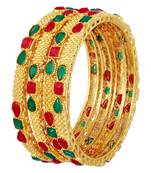 Gold bangles-and-bracelets
