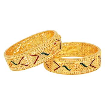 Gold bangles-and-bracelets 1