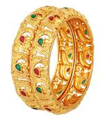 Gold bangles-and-bracelets