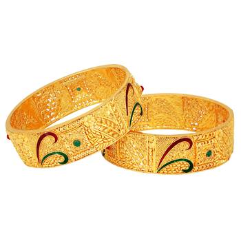 Gold bangles-and-bracelets 1