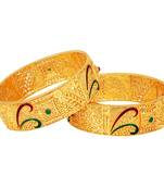 Gold bangles-and-bracelets