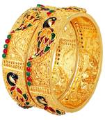 Gold bangles-and-bracelets