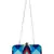 Hyperbole Embroidered Clutch Blue & Multicolour