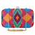 Hyperbole Embroidered Clutch Pink & Multicolour