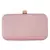 Hyperbole Embroidered Clutch Pink & Multicolour
