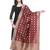 Maroon Poly Silk Banarasi Womens Dupatta