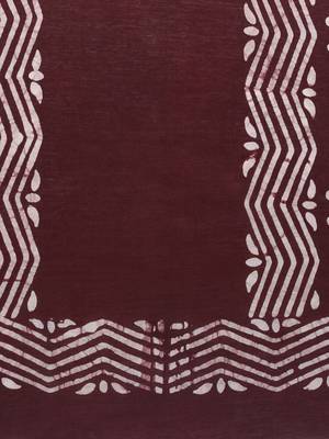 Magenta Poly Cotton Printed Womens Dupatta 4