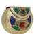 Jewel Mosaic Clutch Gold & Multicolour