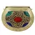 Jewel Mosaic Clutch Gold & Multicolour