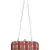 Loom Striped Jacquard Fabric Clutch Multicolour
