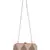 Hyperbole Fabric jacquard Textured Clutch Beige & Orange