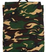 Mini Green and Multicoloured Canvas Backpack