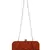 Loom Cotton Fabric Printed Clutch Black & Orange