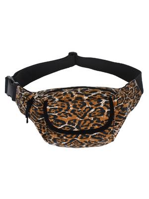 Sash Brown Camouflage Canvas Belt Bag/Fanny Pack 1