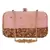 Adorn Faux Silk Embellished Peach Gold