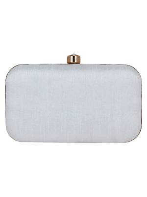 Adorn Faux Silk Embellished White & Multicolour 3