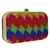 Loom Cotton Textured Clutch Multicolour