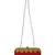Loom Cotton Textured Clutch Multicolour