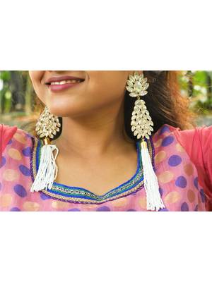 White earrings 3