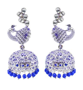 Blue Earrings 1