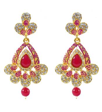 Pink Earrings 1