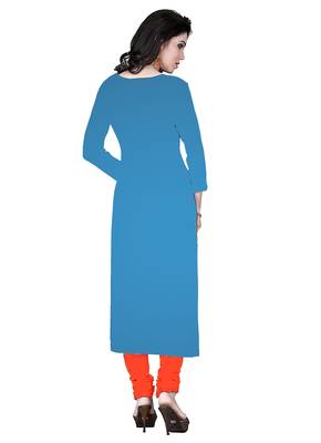 Blue woven banarasi unstitched salwar with dupatta salwar 2