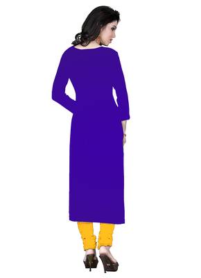 Blue woven banarasi unstitched salwar with dupatta salwar 2