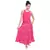 Pink Bandhani Long Cotton Skirt