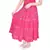 Pink Bandhani Long Cotton Skirt