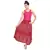 Red bandhej Cotton Long Skirt