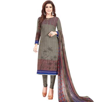 Multicolor printed crepe salwar 2