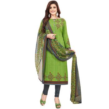 Multicolor printed crepe salwar 3