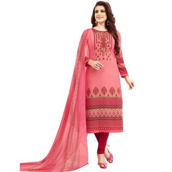 Multicolor printed crepe salwar 2