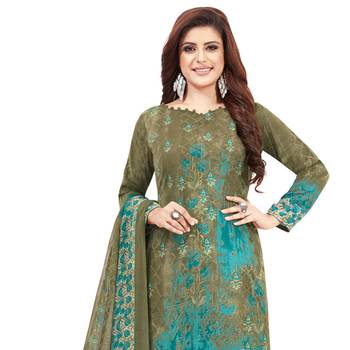 Multicolor printed crepe salwar 5