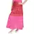 Red Pink Bandhej Hand Work Cotton Long Skirt