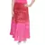 Red Pink Bandhej Hand Work Cotton Long Skirt