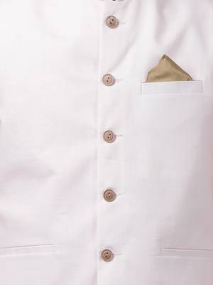 Orange Plain Cotton Dhoti-Kurta 3