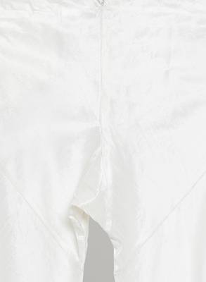 Black Plain Blended Cotton Kurta Pajama 5
