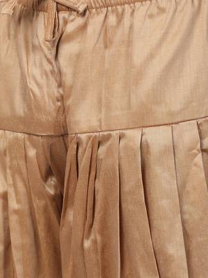 Blue Plain Blended Cotton Sherwani 5