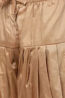 Blue Plain Blended Cotton Sherwani