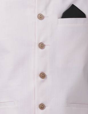 Black Plain Cotton Dhoti-Kurta 3