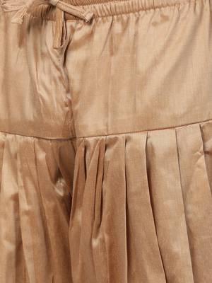 Green Plain Cotton Dhoti-Kurta 5
