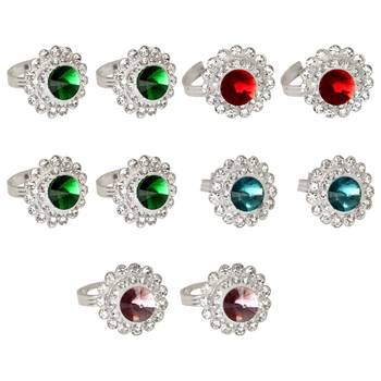 Multicolor Toe Rings 1