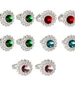 Multicolor Toe Rings