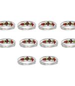 Multicolor Toe Rings