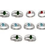 Multicolor Toe Rings